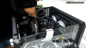 RYZEN 5 3600 ft GIGABYTE B550 GAMING X V2 ft MSI GEFORCE RTX 2060  PC Build Timelapse with Benchmar