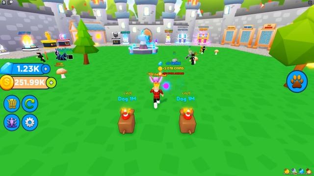 РОГАТКА ЗА 1$ ПРОТИВ РОГАТКИ ЗА 1.000.000$! ROBLOX Attack Simulator смотреть онлайн