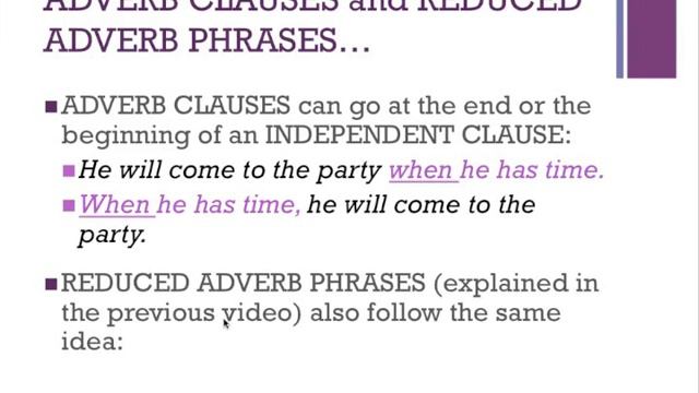 Advanced Grammar--Day Four: Word Order Issues смотреть онлайн