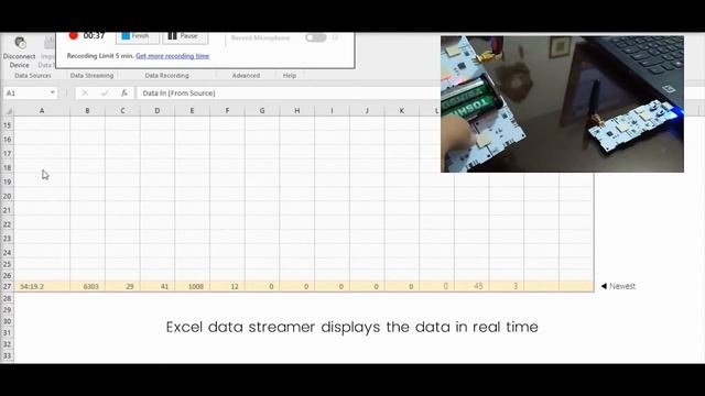 ☒ + micro:bit data logger with LoRa and Excel Data Streamer смотреть онлайн