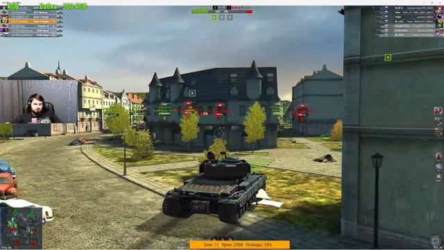 ВЕЧЕРНИЙ РАНДОМ, КАТАЮ В УДОВОЛЬСТВИЕ + ПОТ В СТАТКУ + ТУРИК. WOT BLITZ смотреть онлайн