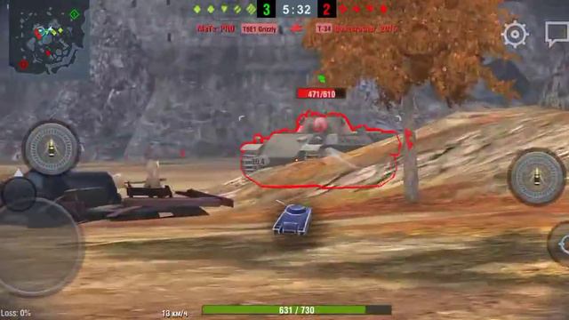World of Tanks Blitz! Первый раз! Тест нового танка, КВ-1 Загляни в описание 🙏 #1 смотреть онлайн