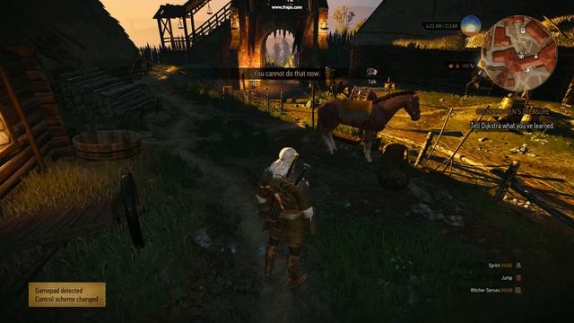 The Witcher 3 - You cannot do that now bug (calling Roach) SOLVED смотреть онлайн