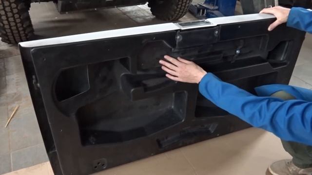 7 УАЗ ПИКАП Боковые панели кузова с органайзером АВС-Дизайн смотреть онлайн