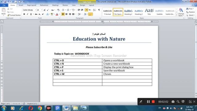 @Real-EducationNature. MS Excel, Preparation For MCQs Test,