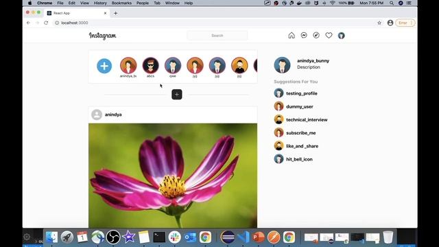 ? Instagram Cloning ( Part 4/4 ): [Using React ]: Integrating the Front End with REST API & FireBas смотреть онлайн