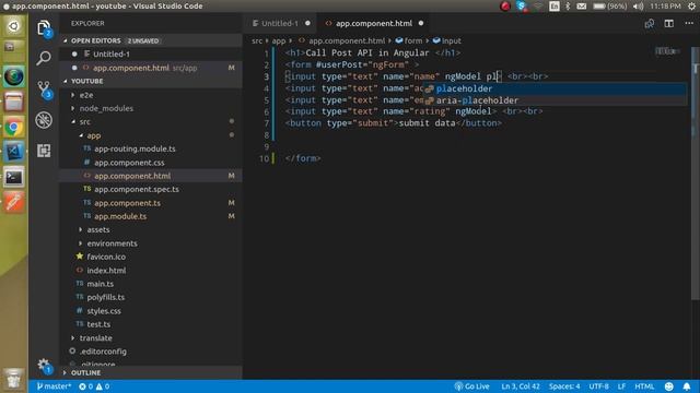 Angular 9 tutorial #14 post api with form submit смотреть онлайн