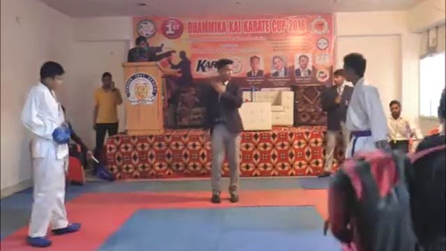1st Dhammika Kai Karate Cup 2018 (Fight 58) | Martial Karate Club смотреть онлайн