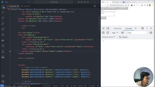 Phần 5: Sử dụng Bootstrap v5.3 để thiết kế giao diện cho Form và Nút Nhấn смотреть онлайн