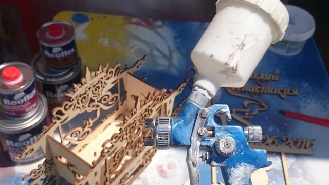 Покраска фанеры после лазерной резки смотреть онлайн