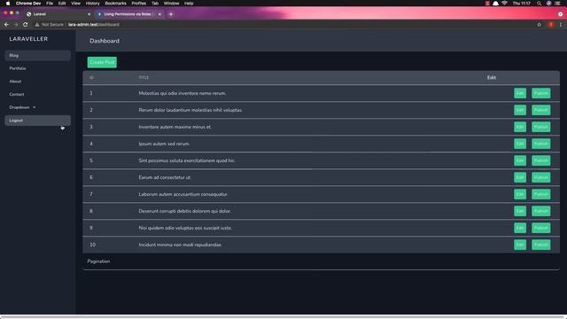 Laravel 8 Admin Panel with Spatie Roles and Permission Part 5 Create Roles and Permissions смотреть онлайн