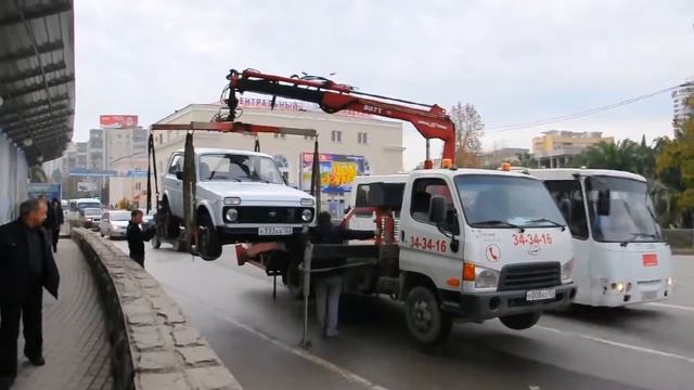 Работа эвакуатора в Сочи смотреть онлайн