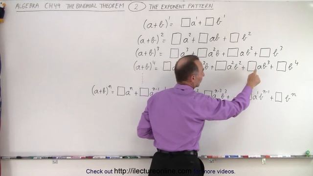 Algebra Ch 49: Binomial Theorem (2 of 18) The Exponent Pattern смотреть онлайн