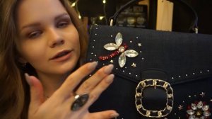 Асмр | Что в Моей Сумке | Показываю и Рассказываю | Трайсинг Тихий Шёпот