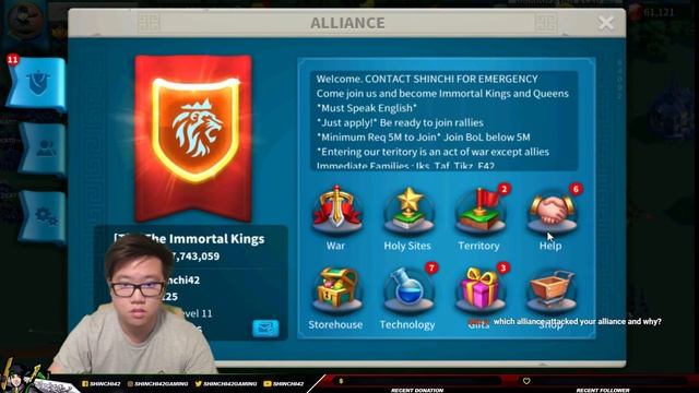 Betrayal, Deception and War in Kingdom 41 Part 1 Streamed | Rise of Kingdoms смотреть онлайн