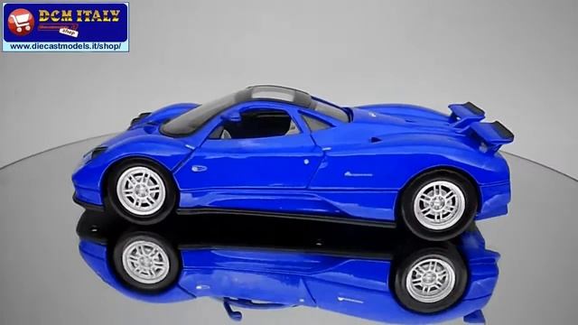 Pagani Zonda C12 - Motormax - 1:24 смотреть онлайн