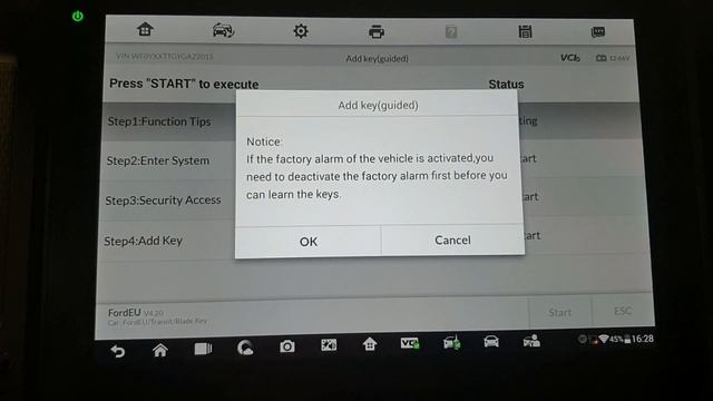 2016 Ford Transit Custom Key Programming Using Autel IM608 Pro | 2023-29-2