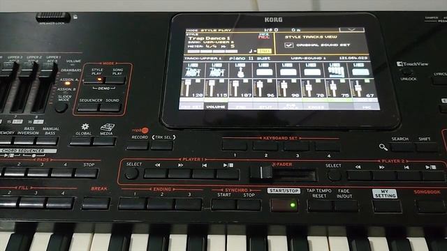 korg pa4x -Trap dance 1 styles смотреть онлайн
