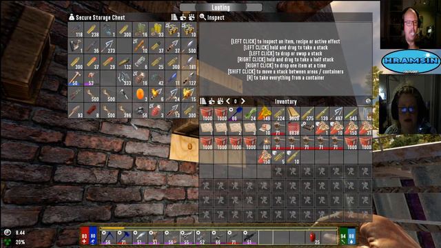 7DaysToDie med Darkness Falls mod del 47 смотреть онлайн