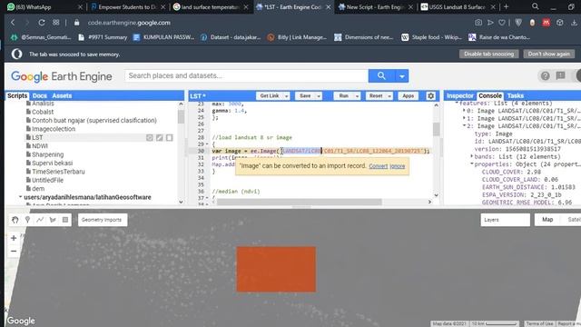 Google Earth Engine : Calculate Temperature From Landsat Satellite Image (Land Surface Temperature смотреть онлайн