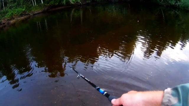 Рыбалка на спиннинг. ЩУКА НА МЫШЬ ночью. р.Каква смотреть онлайн