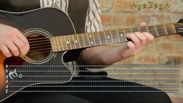 Jesus To A Child - GuitarTab Instrumental