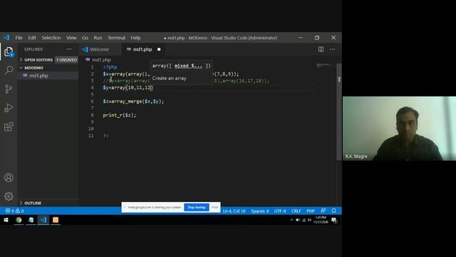 php array methods | working with array methods in php смотреть онлайн
