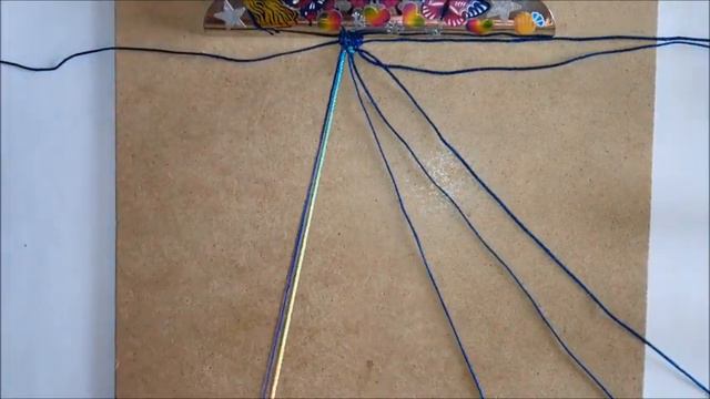 Rainbow Dash Macrame Bracelet Tutorial смотреть онлайн