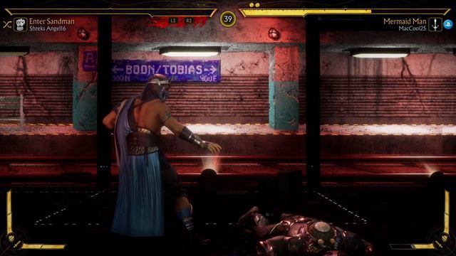 WHY IS WATERBALL TWO SLOTS!!?? - Mortal Kombat 11 Online Matches w/ Rain - PS5 Gameplay смотреть онлайн