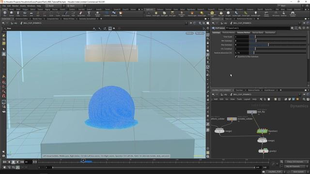 Houdini Isnt Scary Project - Part 4: Flip Fluid Dynamics смотреть онлайн