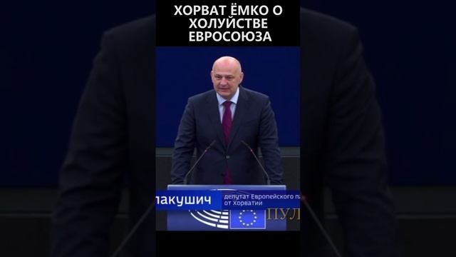 Хорват ёмко о холуйстве Евросоюза смотреть онлайн