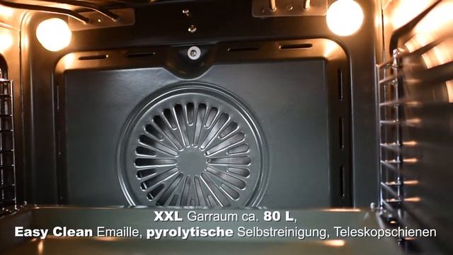Elektrische Backöfen EH 6426 •Art Déco• mit Pyrolyse, Joystic-control, Intelligent System смотреть онлайн