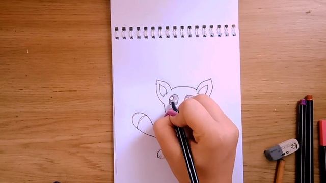 Как правильно нарисовать ЛЕМУРА?! смотреть онлайн