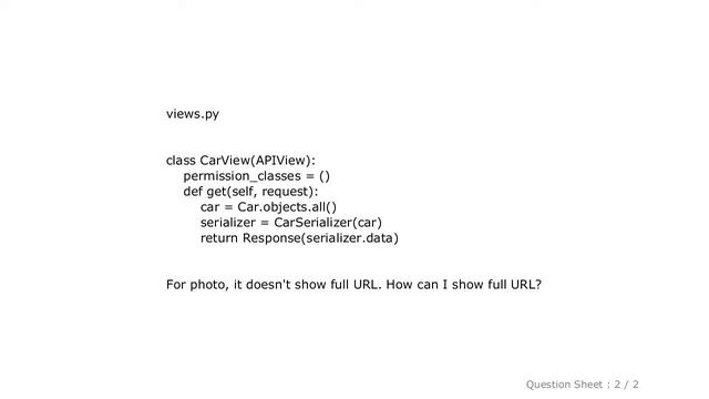 Django : Django serializer Imagefield to get full URL смотреть онлайн