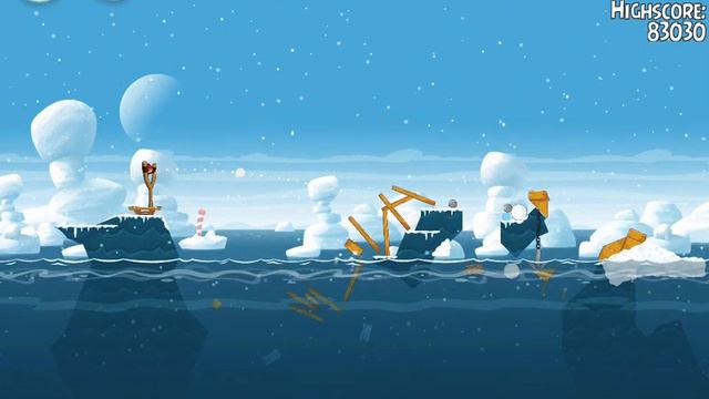 Arctic Eggspedition 1-15 | Score 85240 | Angry Birds Seasons смотреть онлайн