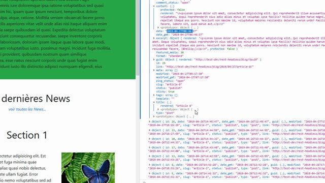vidéo 2/6 - Utiliser WP-Rest Api dans un site statique смотреть онлайн