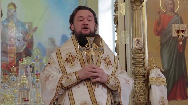 07.05.18 В день своего рождения Епископ Диодор совершил Литургию в Никольском храме Димитровграда смотреть онлайн