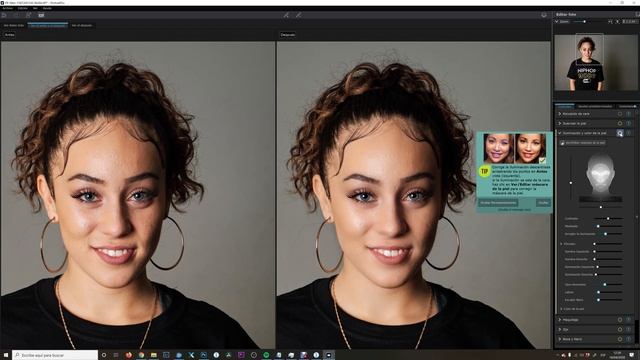 Utilizando inteligencia artificial para el retoque de piel con Portrait Pro 19 смотреть онлайн