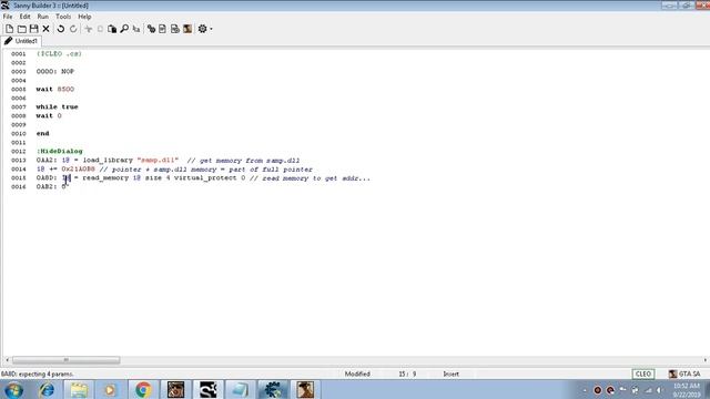 [SA:MP] [Cheat Engine] [CLEO] - How to make dialog hider or logger смотреть онлайн