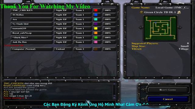 Warcraft III : Green Circle TD DL1 #1 смотреть онлайн