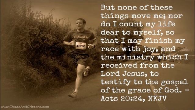 Daily Bible Verse - Acts 20:24 смотреть онлайн