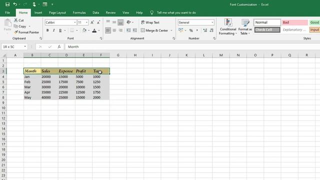 05: How to Customize Your Excel Fonts | Font Customization in excel смотреть онлайн