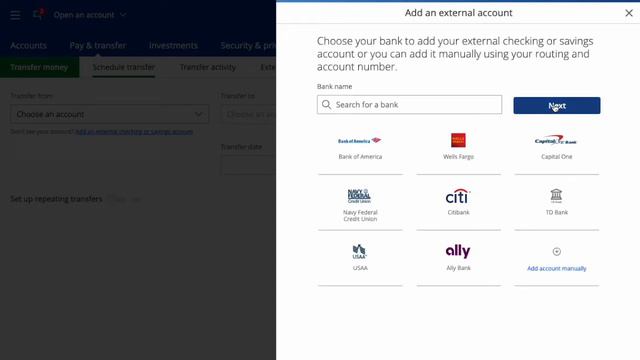 How to add an External Checking Account to Chase? смотреть онлайн