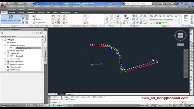 AutoCAD Civil 3D - SECCIONES CON ECLIMETRO, SECCIONES TIPICAS смотреть онлайн