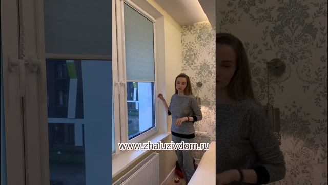 Рулонные шторы мини кассетные c тканью DimOut -www.zhaluzivdom.ru смотреть онлайн