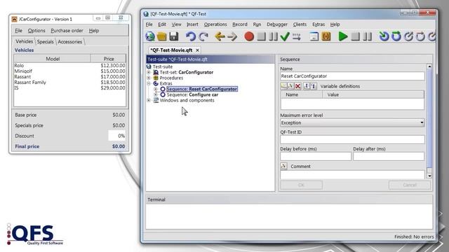 Creating a test case | GUI Automated Testing for Java, Web, Android and Windows - QF-Test смотреть онлайн