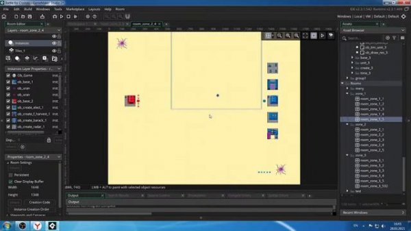 game maker studio 2 rts делаем уровни