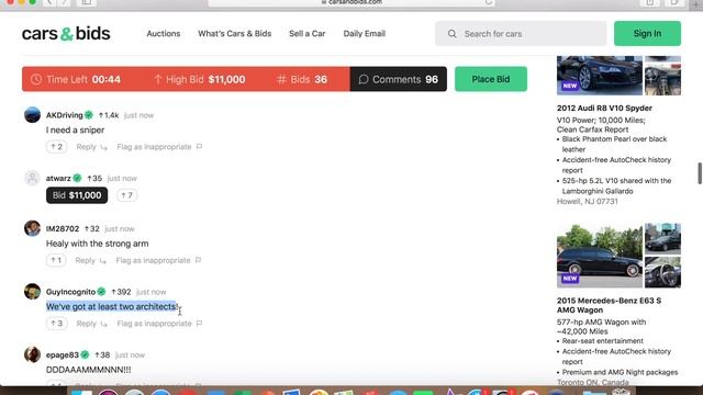 Crazy LIVE Bidding War On Super Rare Saab 9-5 Auction! смотреть онлайн