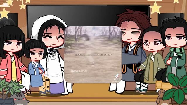 ?Kamado Family react to Nezuko and Tanjiro |Demon Slayer| part1 смотреть онлайн