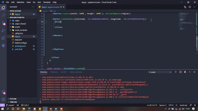 Aula React Native - Manipulando Marcadores no React Native Maps! смотреть онлайн